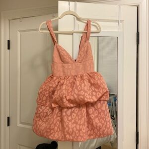 Revolve NBD pink mini dress